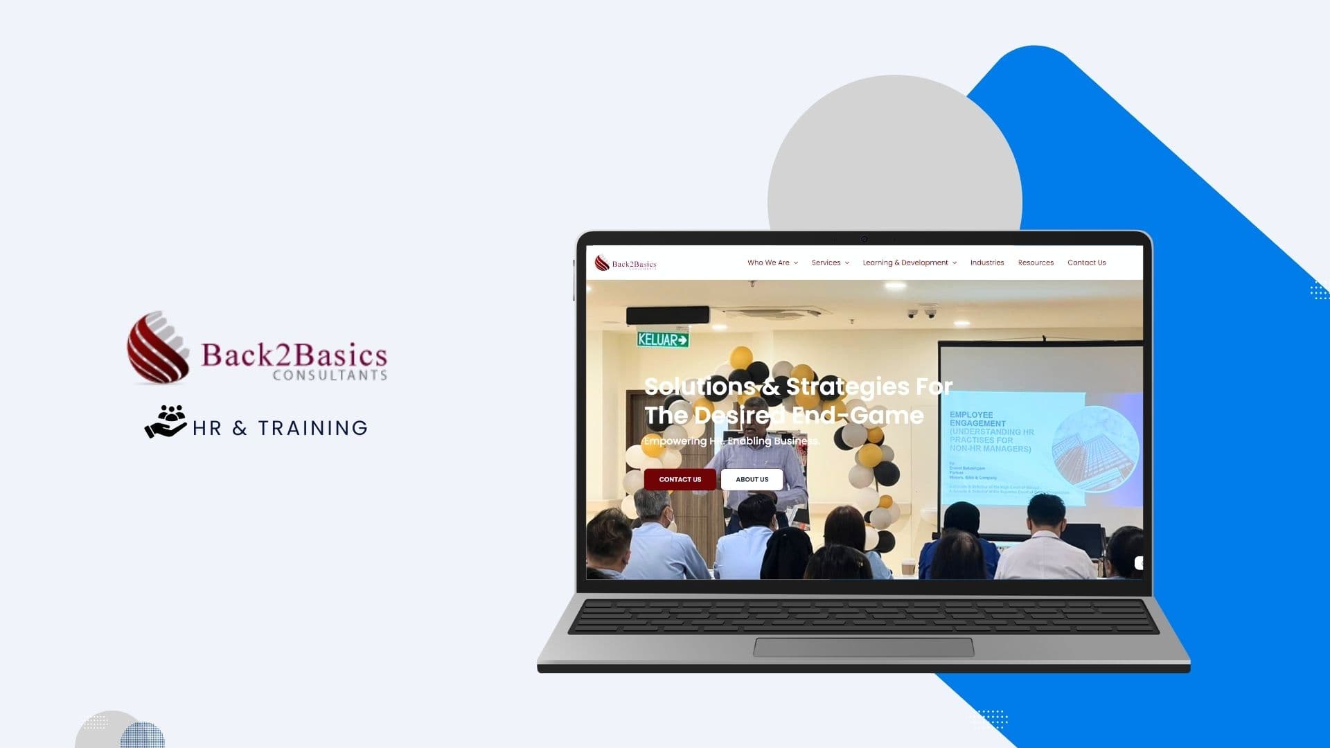 Back2Basics - Building Digital Authority for HR Experts project by JXING Tech